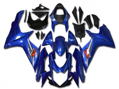 2011-2024 Suzuki GSXR 600/750 Motorcycle Fairings - Blue