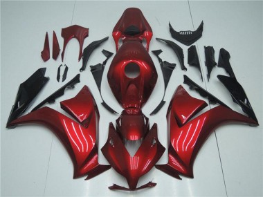 2012-2016 Honda CBR1000RR Motorcycle Fairing - Red Black