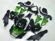 2013-2018 Kawasaki Z800 Motorcycle Fairing - Green Glossy Black