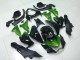 2013-2018 Kawasaki Z800 Motorcycle Fairing - Green Glossy Black