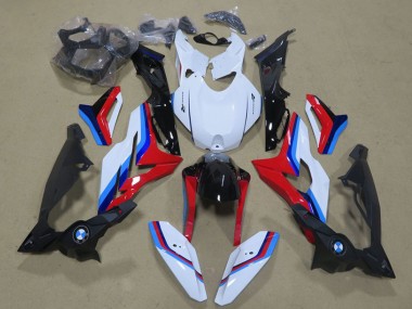 2017-2018 BMW S1000R Motorcycle Fairings - White Blue Red Black