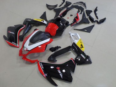 2012-2018 Aprilia RS4 50 125 Motorcycle Fairing - White Red Yellow Glossy Black