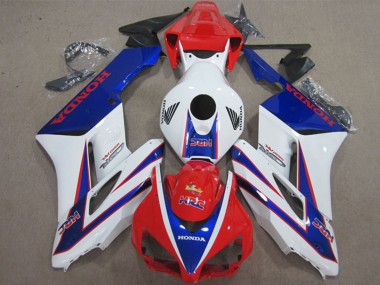 2004-2005 Honda CBR1000RR Motorcycle Fairing Kits - White Red Blue HRC