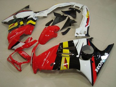 1995-1996 Honda CBR600 F3 Motorcycle Fairings - White Red Yellow Glossy Black