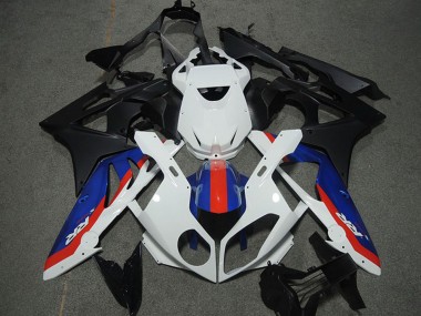 2003-2004 Honda CBR600RR Motorcycle Fairings - White Red Blue Matte Black