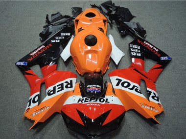 2013-2023 Honda CBR600RR Motorcycle Fairings - Orange White Red Glossy Black Repsol HRC