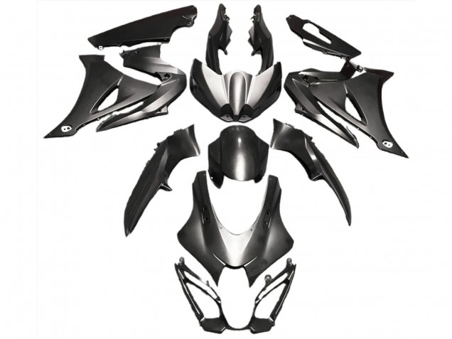 2017-2025 Suzuki GSXR 1000 Motorcycle Fairings - Glossy Grey
