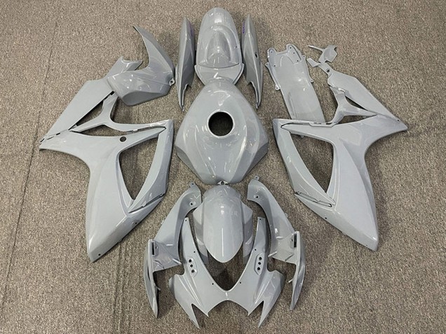 2006-2007 Suzuki GSXR 600 / GSXR 750 Motorcycle Fairings - Nardo Grey