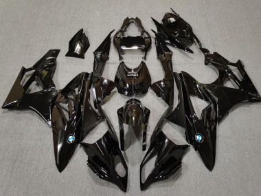 2009-2014 BMW S1000RR Motorcycle Fairings - Glossy Black