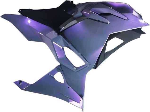 2024-2026 Kawasaki Ninja 500 EX500R Motorcycle Fairings - Chameleon Grey Dazz Pearl Purple