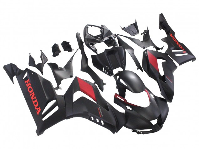 2020-2023 Honda CBR1000RR-R Motorcycle Fairings - Matte Black Red