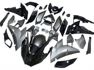 2015-2022 Kawasaki Ninja H2 Motorcycle Fairings - Silver Black Carbon Fiber