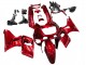 1993-2007 Kawasaki ZZR400 Motorcycle Fairings - Red Black Flame