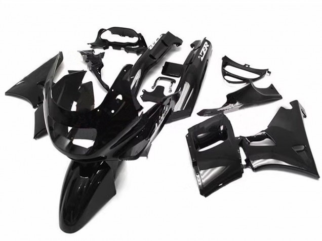 1993-2007 Kawasaki ZZR400 Motorcycle Fairing - Glossy Black