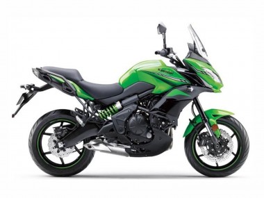 2015-2020 Kawasaki Versys 650 Motorcycle Fairings - Green Black