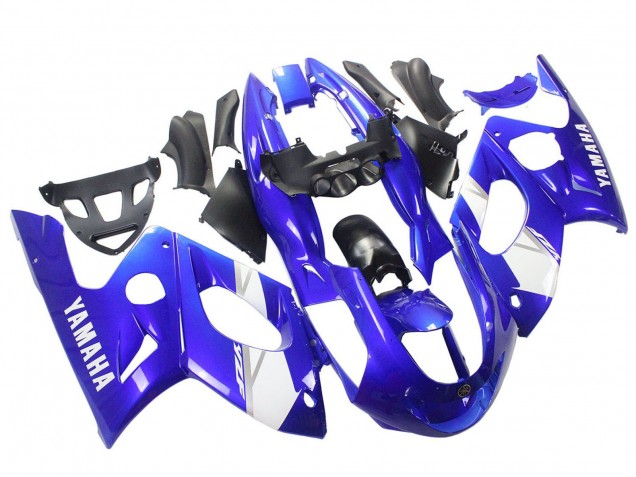 1996-2007 Yamaha YZF600R Thundercat Motorcycle Fairing - Blue White Silver