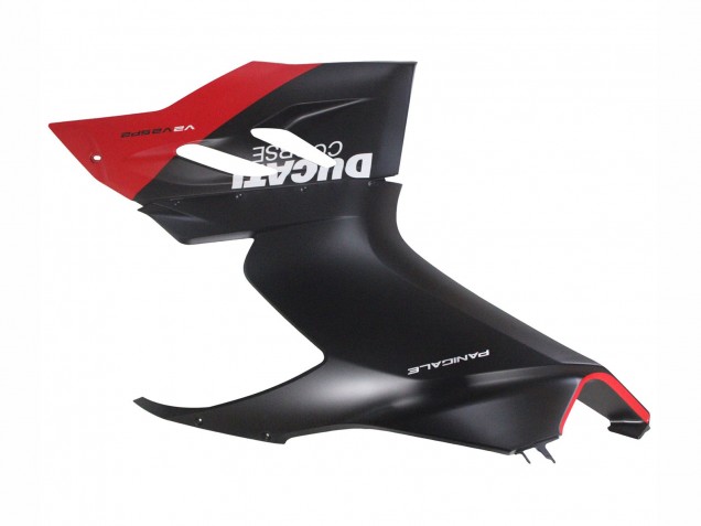 2020-2024 Ducati Panigale V2 Motorcycle Fairings - Red Matte Black Corse
