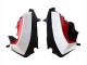 2020-2024 Ducati Panigale V2 Motorcycle Fairings - White Red Matte Black