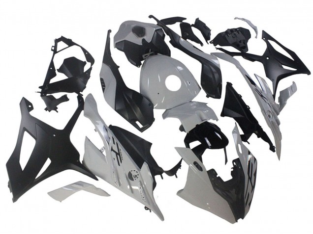 2023-2024 BMW S1000RR Motorcycle Fairings - Nardo Grey Matte Black