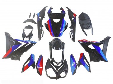 2014-2016 BMW S1000R Motorcycle Fairings - Blue Red Black