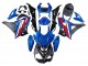 2014-2016 BMW S1000R Motorcycle Fairings - Blue Red