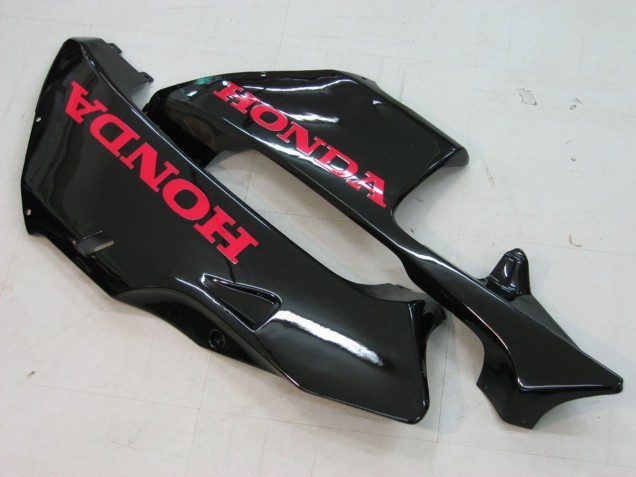 2003-2004 Honda CBR600RR Motorcycle Fairings - Glossy Black Red Decals