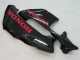 2003-2004 Honda CBR600RR Motorcycle Fairings - Glossy Black Red Decals