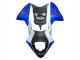 2011-2024 Suzuki GSXR 600 / GSXR 750 Motorcycle Fairings - Blue Silver Ecstar