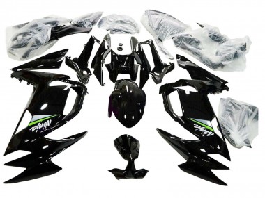 2020-2025 Kawasaki Ninja 650 EX650 Motorcycle Fairings - Glossy Black Green