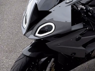 2015-2016 BMW S1000RR Motorcycle Fairings - Grey Carbon Fiber