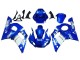 1998-2002 Yamaha YZF 600 R6 Motorcycle Fairings - Blue White