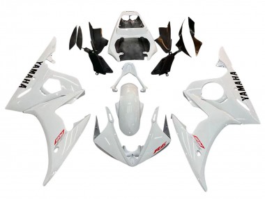 2003-2004 Yamaha YZF R6 Motorcycle Fairing - White