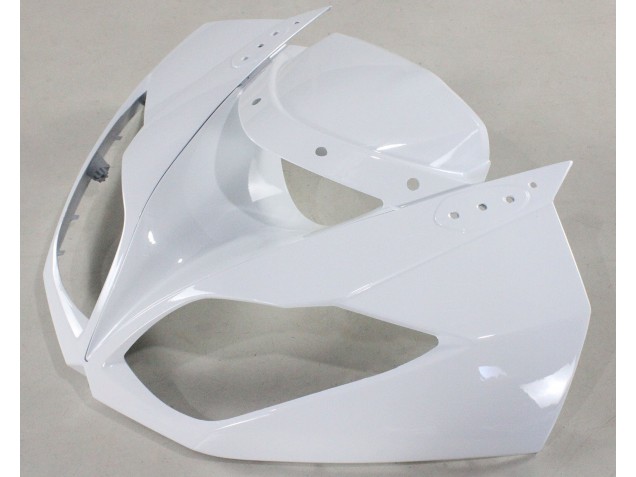 2009-2012 Kawasaki ZX6R Motorcycle Fairings - White Black Ninja