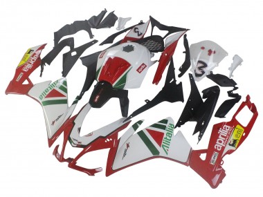 2012-2018 Aprilia RS4 50 125 Motorcycle Fairing Kits - White Red Green Yellow Alitalia