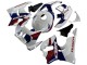 1992-1993 Honda CBR900RR 893 Motorcycle Fairings - White Red Dark Blue