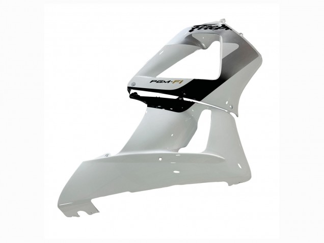 2000-2001 Honda CBR900RR 929 Motorcycle Fairings - White Silver
