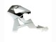 2000-2001 Honda CBR900RR 929 Motorcycle Fairings - White Silver