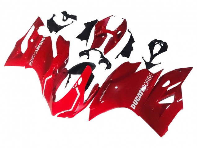 2011-2014 Ducati 1199 Motorcycle Fairing - Red