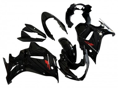 2008-2013 Suzuki GSX650F Motorcycle Fairings - Glossy Black