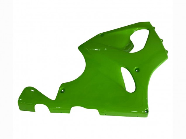 1996-2003 Kawasaki ZX7R Motorcycle Fairings - White Green Blue