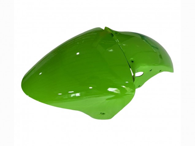 1996-2003 Kawasaki ZX7R Motorcycle Fairings - White Green Blue