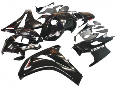 2008-2011 Honda CBR1000RR Motorcycle Fairings - Glossy Black