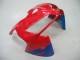 2005-2006 Honda CBR600RR Motorcycle Fairings - Red Blue Silver