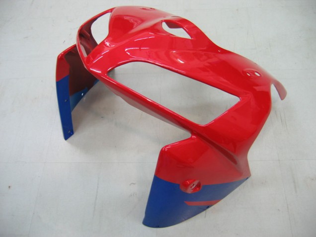 2005-2006 Honda CBR600RR Motorcycle Fairings - Red Blue Silver