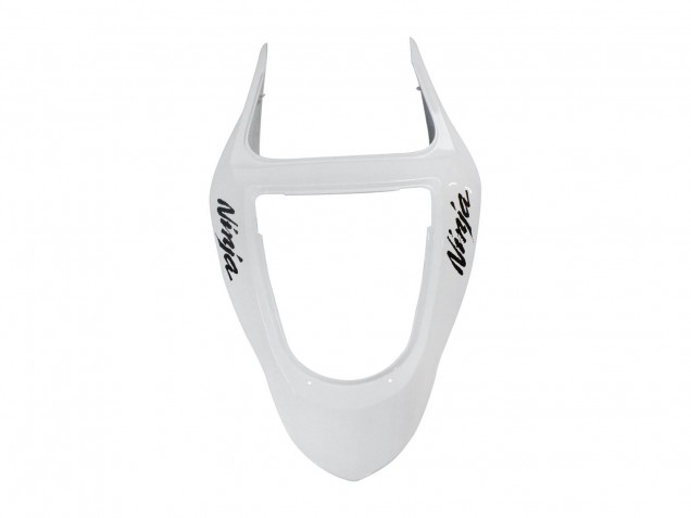 2003-2004 Kawasaki ZX6R Motorcycle Fairings - White Black Decals