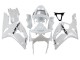 2003-2004 Kawasaki ZX6R Motorcycle Fairings - White Black Decals