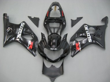 2000-2002 Suzuki GSXR1000 Motorcycle Fairings - Glossy Black