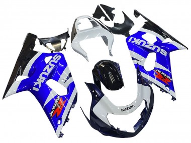 2001-2003 Suzuki GSXR 600 / GSXR 750 Motorcycle Fairings - Blue White Glossy Black Red
