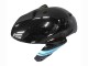 2011-2024 Suzuki GSXR 600 / GSXR 750 Motorcycle Fairings - Glossy Black Light Blue