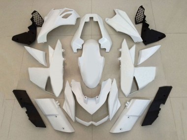 2010-2013 Kawasaki Z1000 Motorcycle Fairings - White